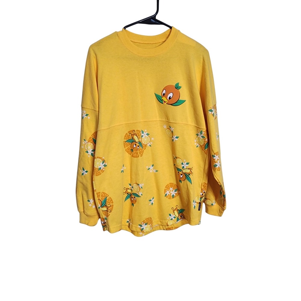 Disney Parks Orange Bird Spirit Jersey Yellow Florida Citrus‎ XS New